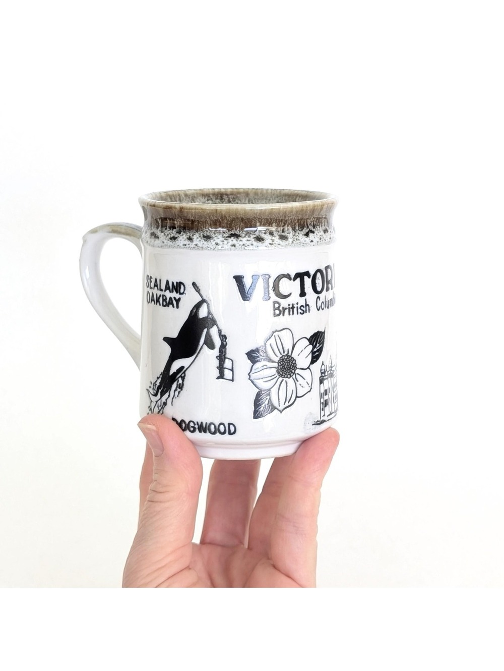 Vintage Victoria BC Souvenir Coffee Mug